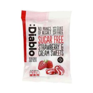 DIABLO Драже клубника со сливками уп/18 шт.