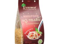 Макароны цельнозерновые из полбы Вермишель "Здороведа" 350 гр