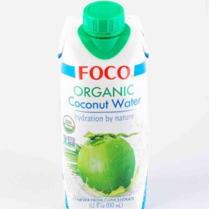 Органическая кокосовая вода FOCO Tetra Pak 330мл.