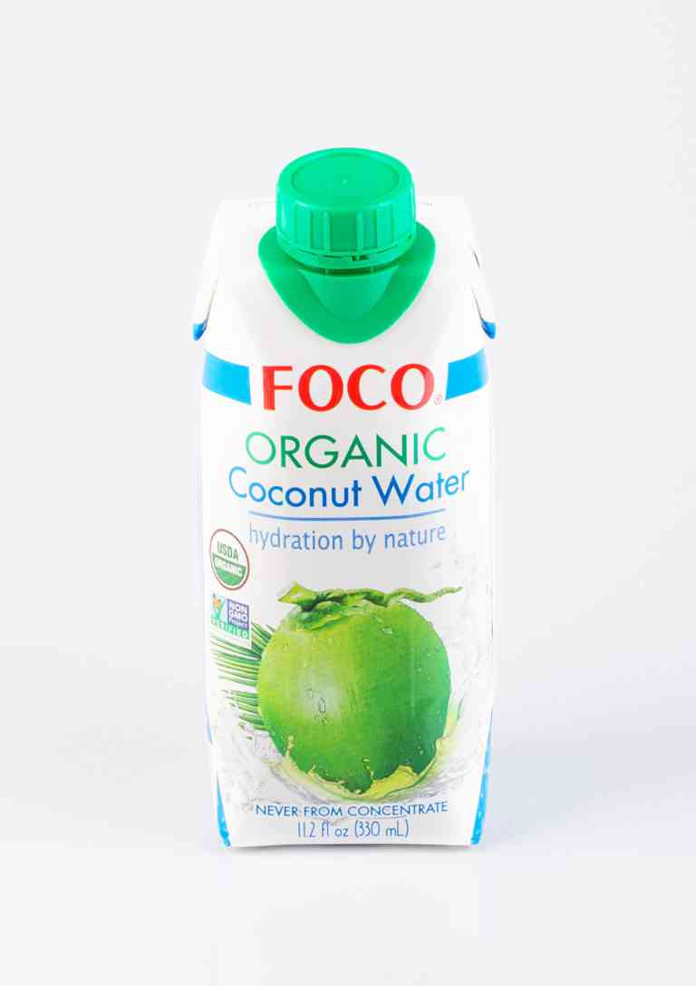 Органическая кокосовая вода FOCO Tetra Pak 330мл.