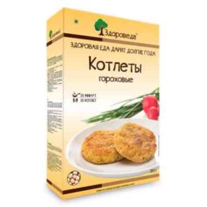 Котлеты гороховые "Здороведа" 280гр.
