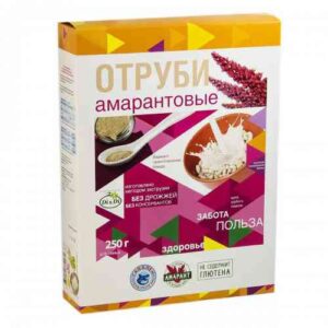 Отруби амарантовые ди энд ди 250гр.