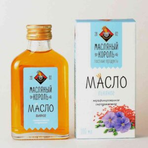 Масло льняное 100% 0,100гр