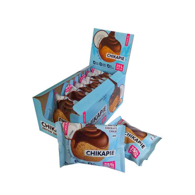 CHIKALAB Печенье глазированное с начинкой Кокос 60 гр.