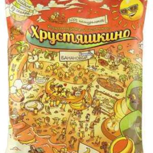 Хрустяшкино Кукурузные палочки "Банановый Край" без сахара, без глютена 90гр.