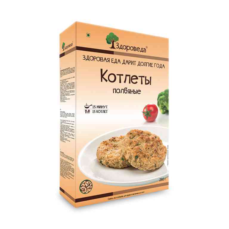 Котлеты полбяные «Здороведа» 280гр.
