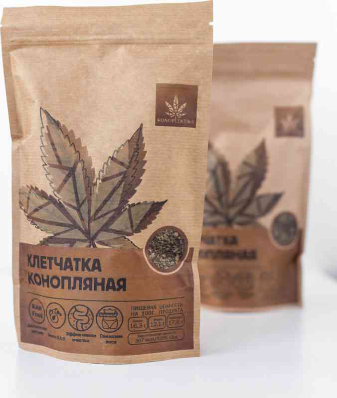 Konoplektika Клетчатка из семян конопли 250 гр