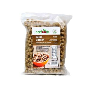 Natfoods Готовый завтрак Сладкие какао шарики из смеси круп без сахара 100гр.