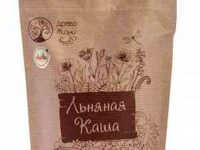 Древо Жизни ЛЬНЯНАЯ КАША с изюмом и кунжутом 100гр.