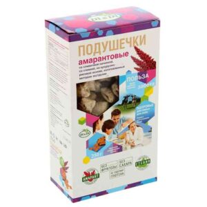 Подушечки амарантовые "Di&Di" с сливочной начинкой со стевией 250гр