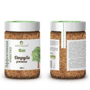Оргтиум Ржаные отруби 180гр.