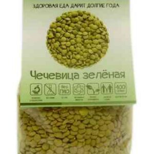 Чечевица зеленая Здороведа 400 гр