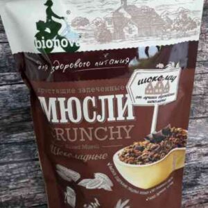 Bionova Мюсли хрустящие запечённые Шоколадные 400гр.
