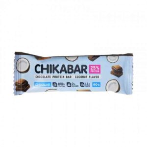 CHIKALAB Батончик глазированный КОКОС с начинкой 60гр.