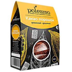 Polezzno Какао-порошок органический ароматный 500гр.