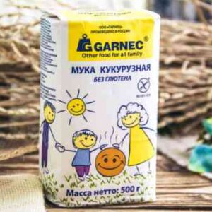 Мука Гарнец Кукурузная Без Глютена 500гр.