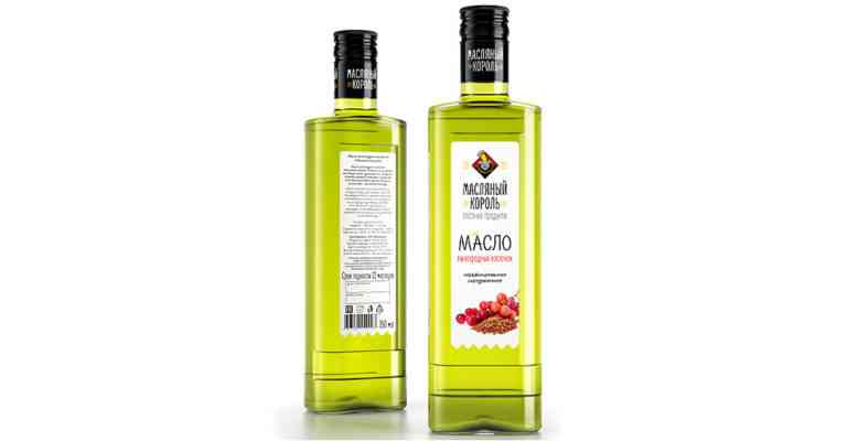 Масло виноградной косточки раф. 100% 0,350гр