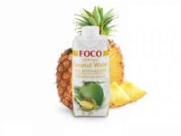 Кокосовая вода с ананасом FOCO Tetra Pak 330мл.