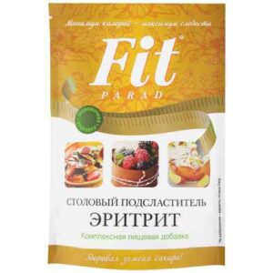 ЭРИТРИТ Столовый подсластитель кор. 400гр.