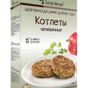 Котлеты чечевичные "Здороведа" 280гр.