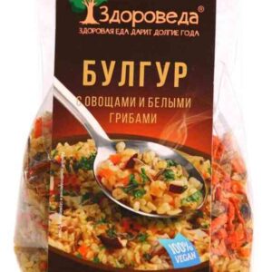 Булгур с белыми грибами и овощами "Здороведа" 250 гр.
