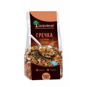 Гречка с белыми грибами "Здороведа" 250 гр.