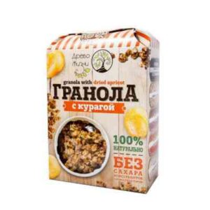 Древо Жизни ГРАНОЛА с курагой 400гр.