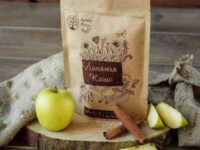 Древо Жизни ЛЬНЯНАЯ КАША с яблоком и корицей 400гр.