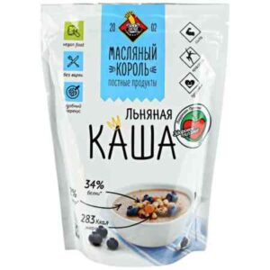 Каша льняная "Масляный король" 300г дой-пак