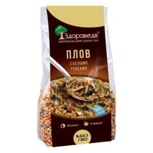 Плов с белыми грибами "Здороведа" 250 гр.