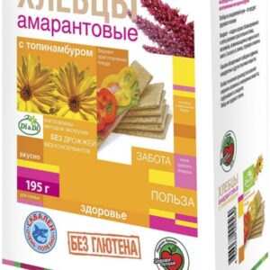 Хлебцы амарантовые "Di&Di"с топинамбуром 195гр