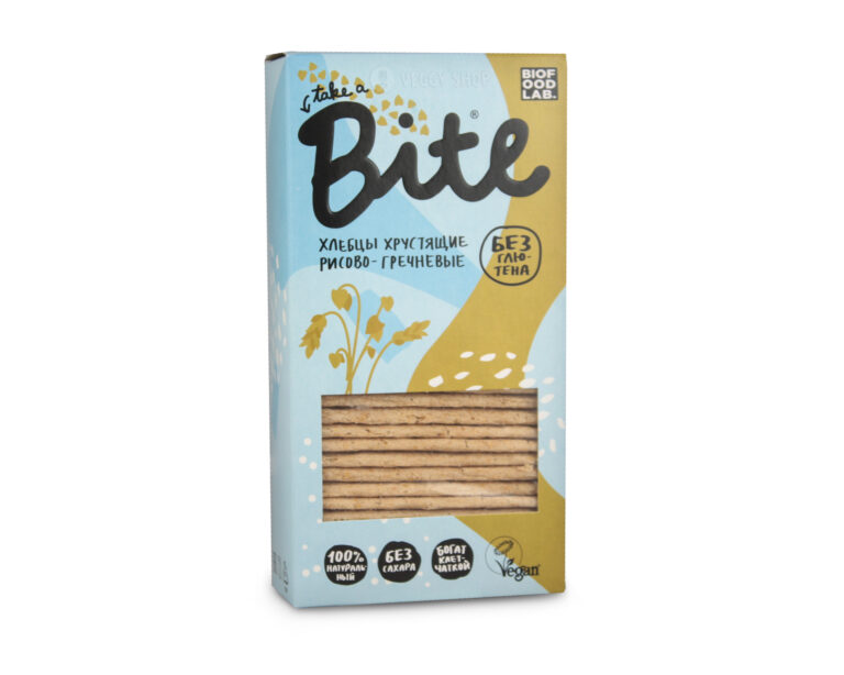 Bite Хлебцы хрустящие рисово-гречневые 150г.