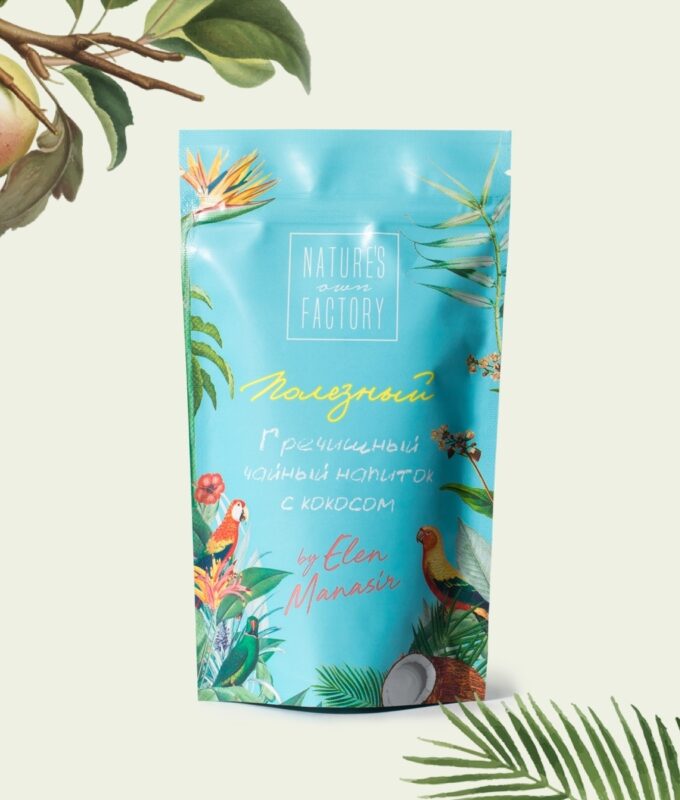 Nature’s own factory Гречишный чай с кокосом 100гр