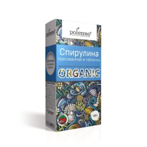 Polezzno Спирулина в таблетках 100гр.