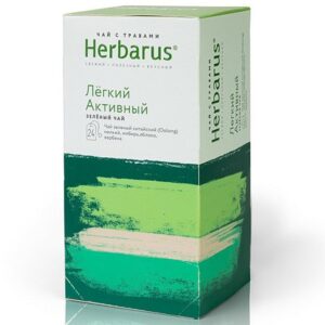 Herbarus Чай пакетированный "Лёгкий Активный" 24п.