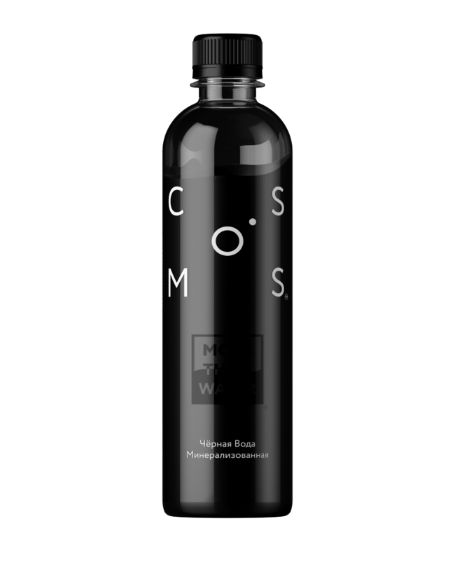 COSMOS Чёрная Detox вода 500мл.