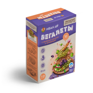 ИД Вегалеты с зеленой гречкой и чечевицей 150 гр.