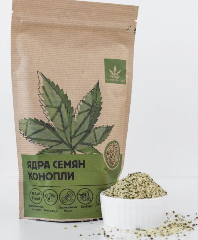 Konoplektika Ядра семян конопли 500гр.
