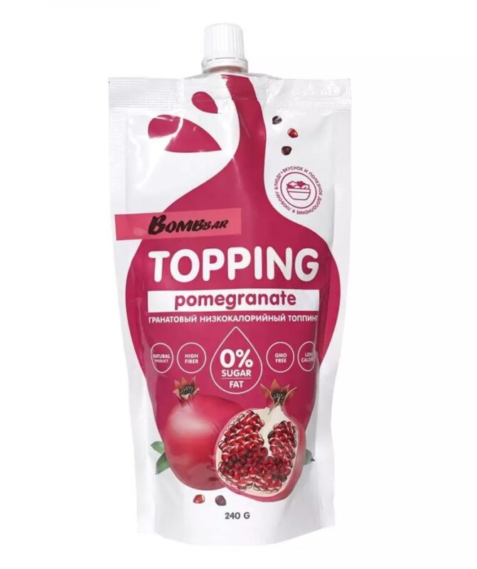 BOMBBAR Топпинг Гранатовый 240гр.