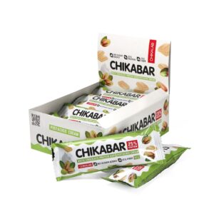 CHIKALAB Батончик глазированный ФИСТАШКОВЫЙ КРЕМ с начинкой 60гр.