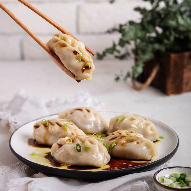 манты с кониной и тыквой