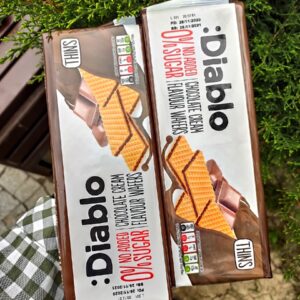 DIABLO вафли с шоколадным вкусом 160гр