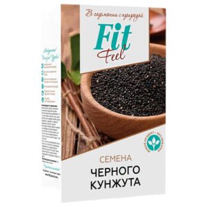Fit Feel Семена черного кунжута 150г.