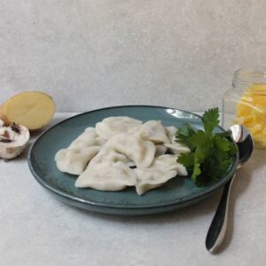 вареники с картофелем и грибами