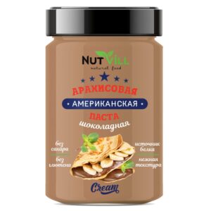 NUTVILL "АМЕРИКАНСКАЯ" арахисовая шоколадная180гр.