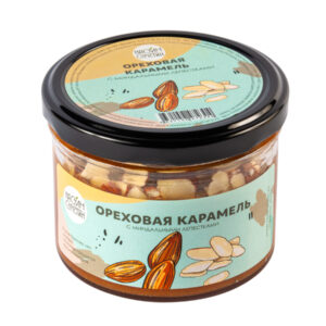 НС Ореховая карамель с миндальными лепестками 230гр