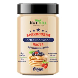 NUTVILL "АМЕРИКАНСКАЯ" арахисовая 180гр