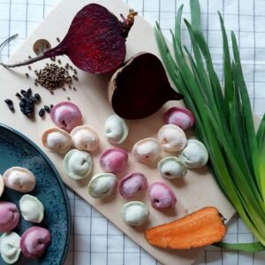 Пельмени радуга с курицей