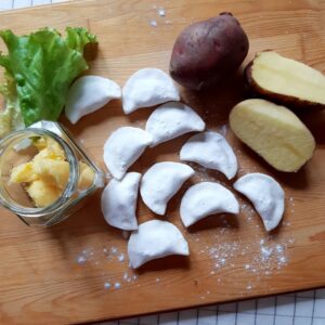вареники с картофелем