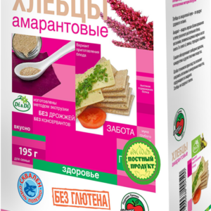 Хлебцы амарантовые "Di&Di" 195гр